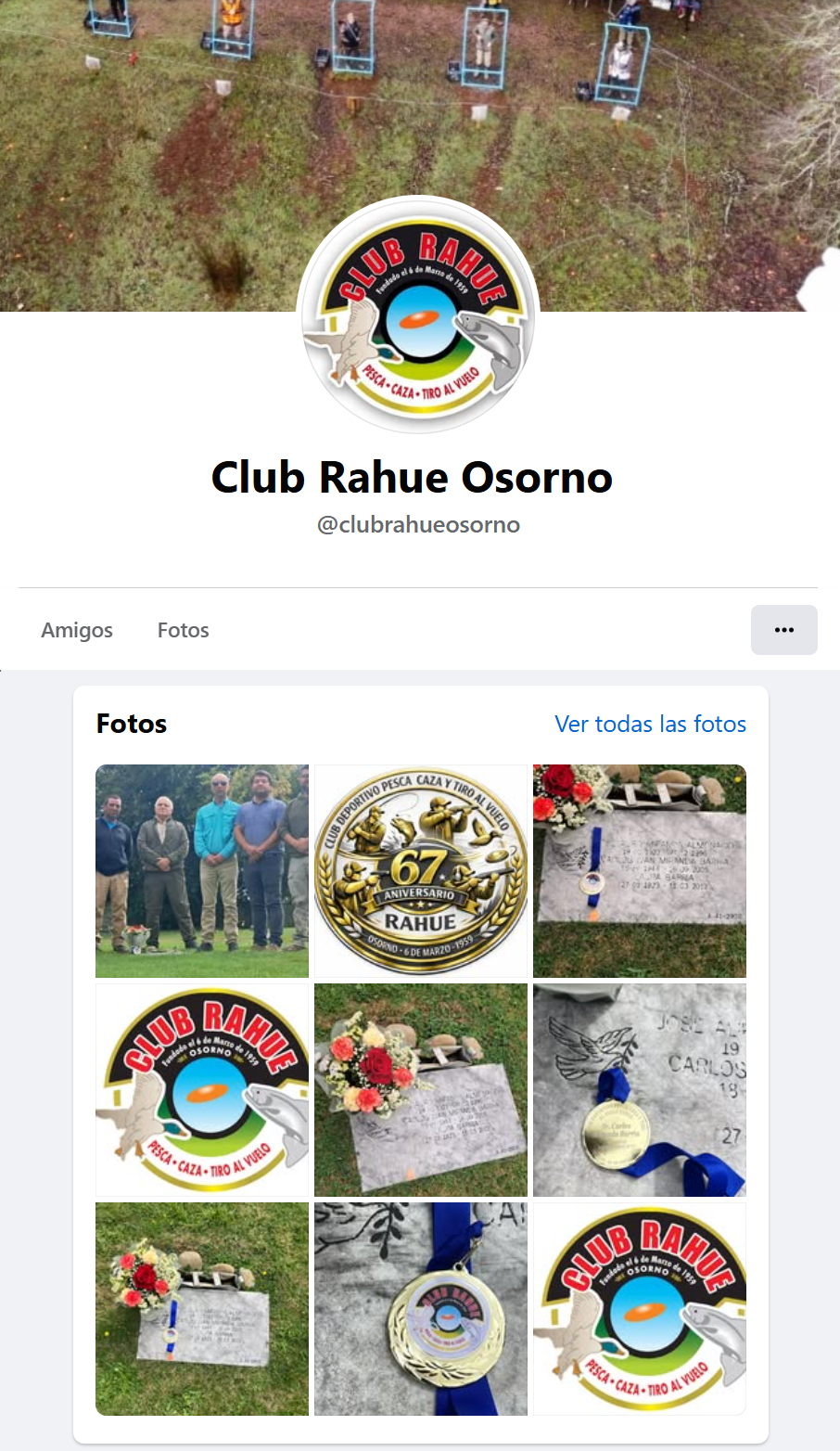 Publicaciones de Facebook - Club de Pesca, Caza y Tiro al Vuelo Rahue